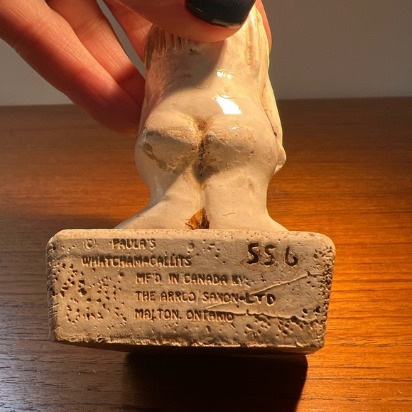 Vintage 1975 Paula Figurine Ontario Canada if I have lived this long 556 - Picture 3 of 4